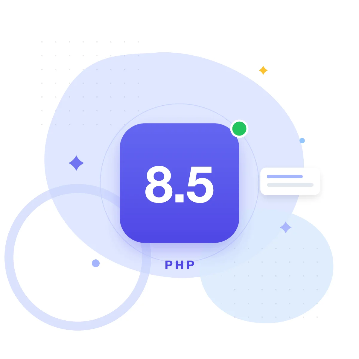 Illustration – PHP-versioner och support