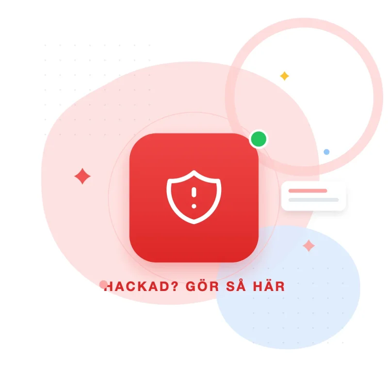 Illustration – Vad gör jag om min sajt blivit hackad?